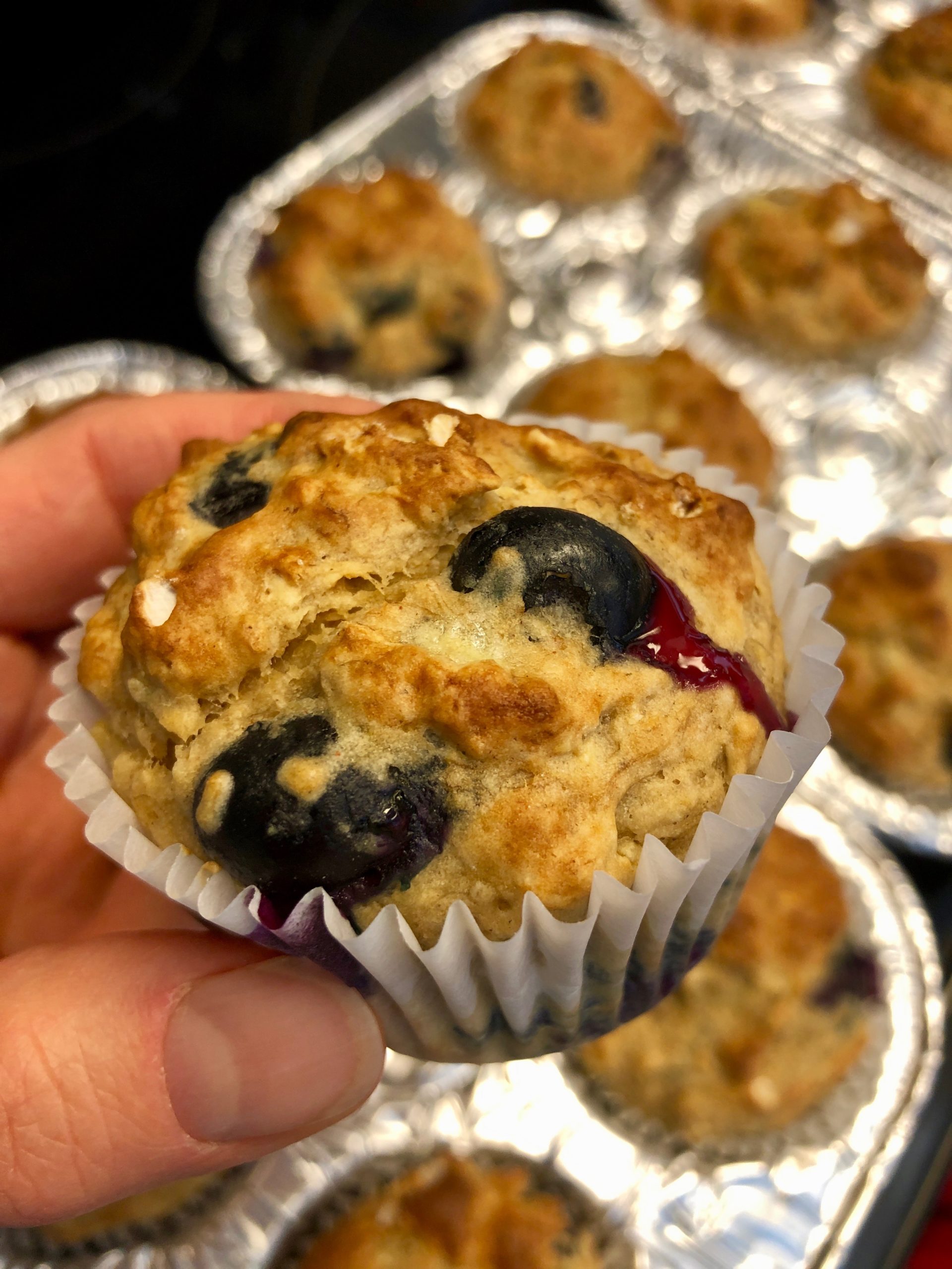 Blueberry Banana Muffins