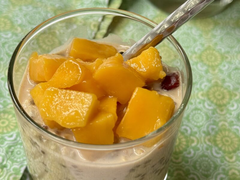 Cranberry Orange Overnight Oats