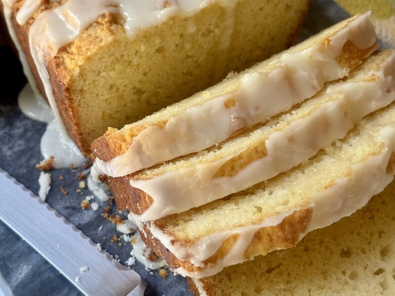 Lemon Loaf Cake with Lemon Glaze